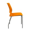 Lumin Short Term Work Chair by SitOnIt 4 Legged Orange-1
