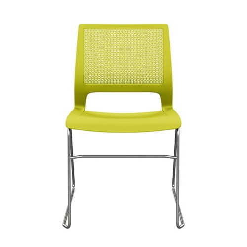 Lumin Wire Rod Short-Term Work Chair by SitOnIt, Green-4