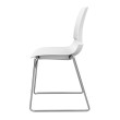 SitOnIt Mika Wire Rod Multipurpose Stackable Chair in White-3