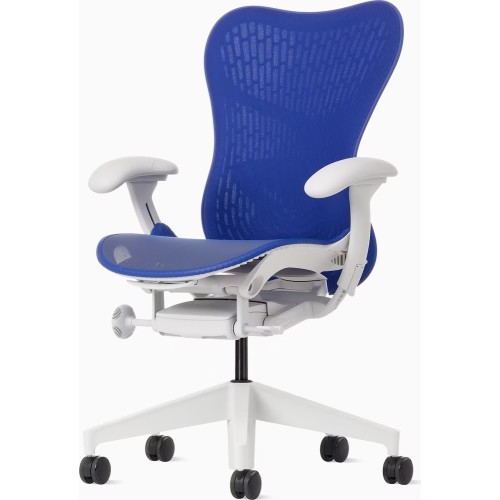 Mirra 2 Office chair, on castors, color - ultramarine-2