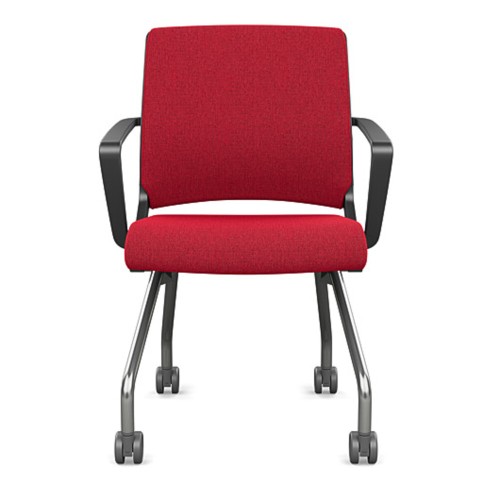 SitOnIt Movi Stackable Chair in Red-4