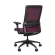 Novo Office Chair by SitOnIt with High Back, Mesh and Seat in Purple, on Casters-2