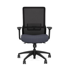 Office chair on castors Novo from SitOnIt, dark blue color