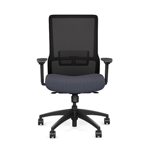 Office chair on castors Novo from SitOnIt, dark blue color