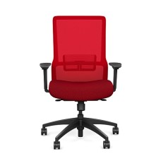 Office chair on castors Novo from SitOnIt, red color