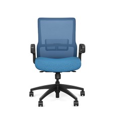 Office chair on castors Novo from SitOnIt, blue color