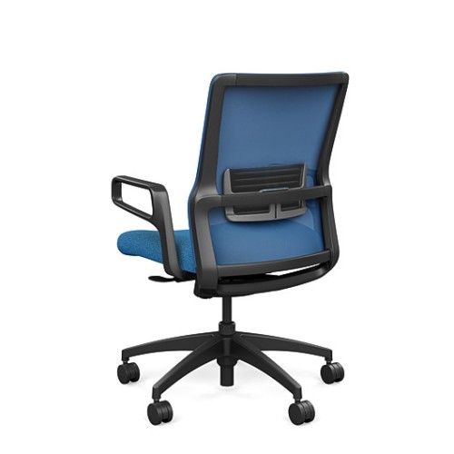 Office chair on castors Novo from SitOnIt, blue color-2