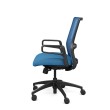 Office chair on castors Novo from SitOnIt, blue color-1