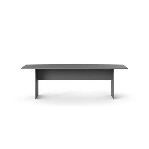 OPTIMA conference table from Narbutas in metallic color with dimensions 240x120x72 cm