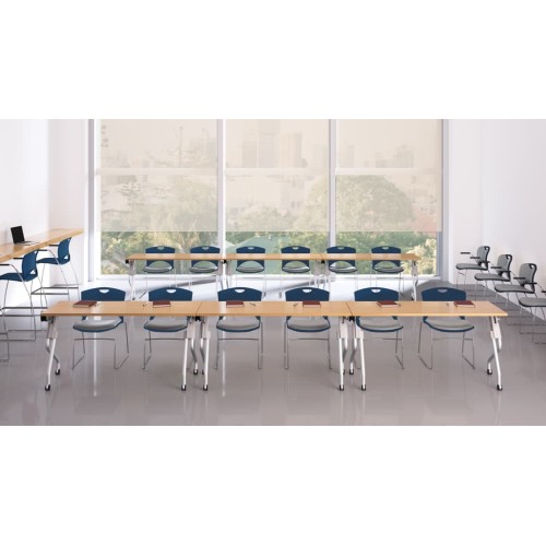 OnCall Guest Chair by SitOnIt in Yellow with Upholstered Seat and Back-7