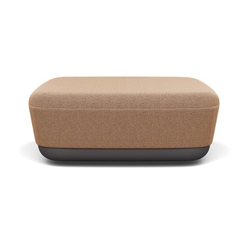 Large Square Ottoman for Relaxing Pasea by SitOnIt in Brown-1
