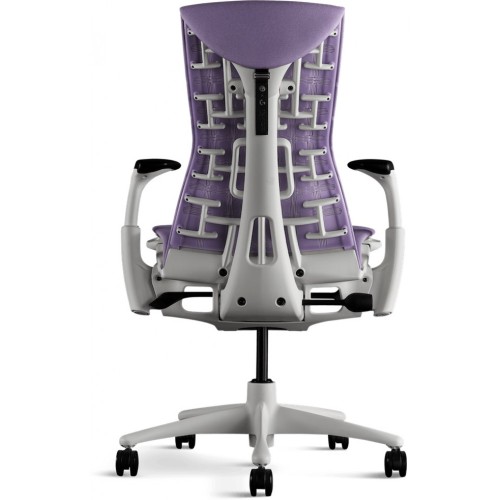 Embody x Logitech Gaming chair White base, Purple 3SYA1-3