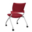 SitOnIt Relay Multipurpose Stackable Chair in Red-2
