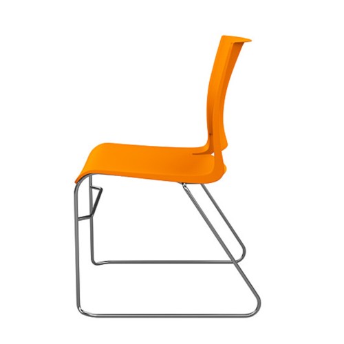 Rio Wire Rod Multipurpose Chair by SitOnIt in Orange-3