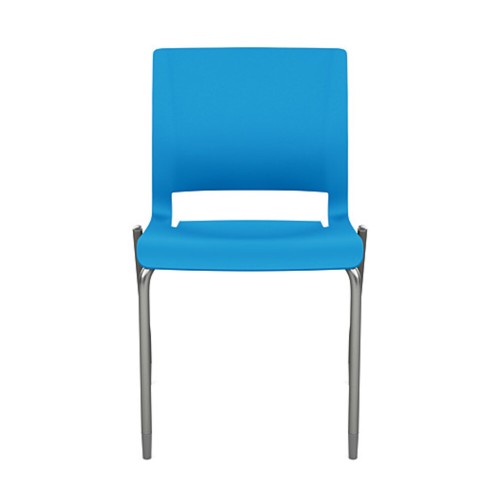 Rio Multipurpose 4 Legged Chair by SitOnIt in Blue-4