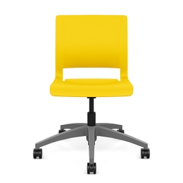 Rio Light Duty Stool by SitOnIt in Yellow