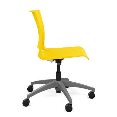 Rio Light Duty Stool by SitOnIt in Yellow-2