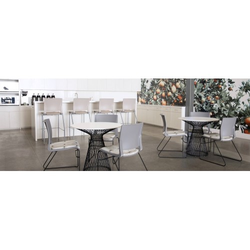 Rio Wire Rod Multipurpose Chair by SitOnIt in Orange-9