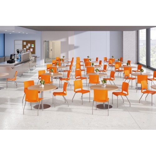 Rio Multipurpose 4 Legged Chair by SitOnIt in Blue-8