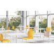 SitOnIt Rowdy Multipurpose Stackable Chair in Yellow-5