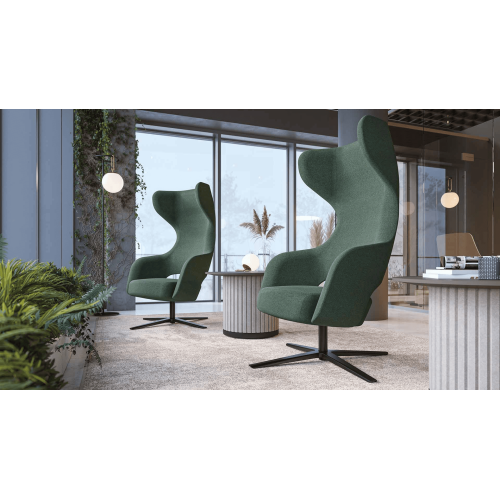 SANDIE lounge chair by Narbutas in pink-2