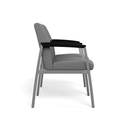 SitOnIt Kindl Two Seater Guest Chair in Gray-2