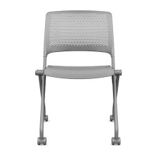 SitOnIt Qwiz Multipurpose Stackable Chair in Grey