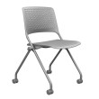 SitOnIt Qwiz Multipurpose Stackable Chair in Grey-1