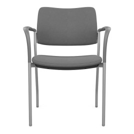 Cora Guest Chair by SitOnIt in Grey