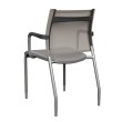 Wit Side 4 Legged Office and Guest Chair by SitOnIt in Grey-3