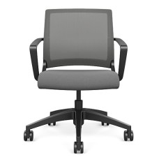 Movi Chair by SitOnIt for Everyday Work in Grey with Mesh Back