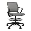 SitOnIt Movi Work Chair in Grey with Mesh Back-1