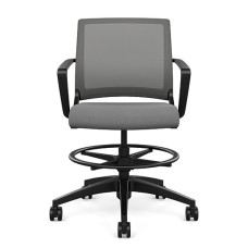 SitOnIt Movi Work Chair in Grey with Mesh Back