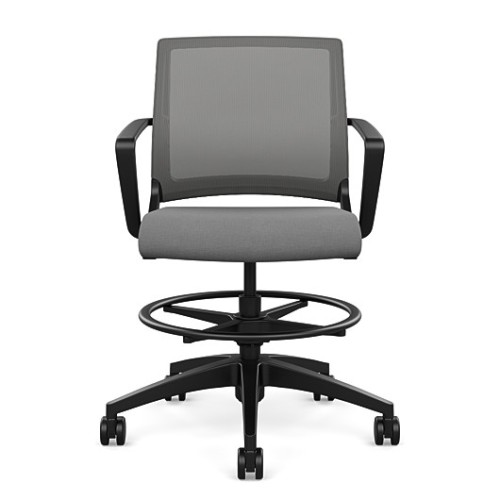 SitOnIt Movi Work Chair in Grey with Mesh Back