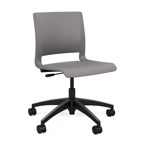 Rio Short Term Work Chair by SitOnIt in Grey-1
