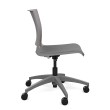 Rio Short Term Work Chair by SitOnIt in Grey with Soft Seat-2