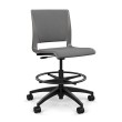 Rio Light Duty Chair by SitOnIt in Grey with Padded Seat and Back-1