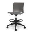 Rio Light Duty Chair by SitOnIt in Grey with Padded Seat-3
