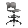 SitOnIt OnCall Light Duty Chair in Grey-1