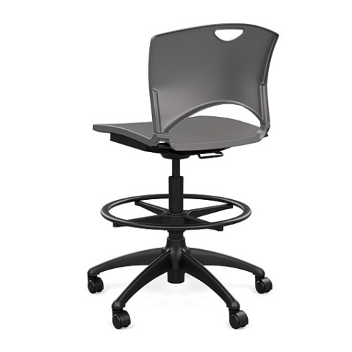 SitOnIt OnCall Light Duty Chair in Grey-3