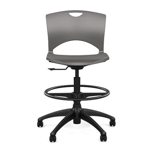 SitOnIt OnCall Light Duty Chair in Grey