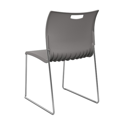 SitOnIt Rowdy Multipurpose Stackable Chair in Gray-3