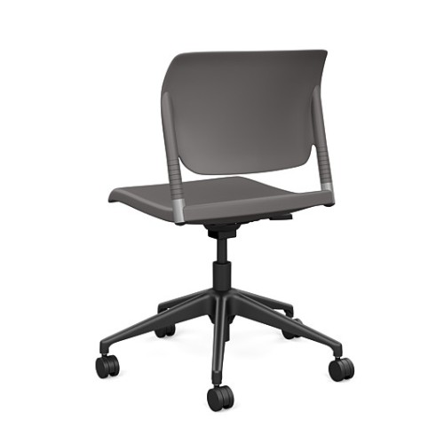 SitOnIt Inflex Short Term Work Chair in Grey-3