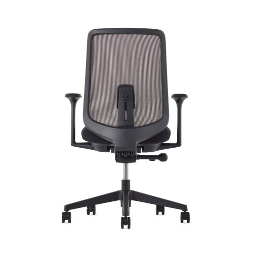 Verus - office chair, on castors, graphite color-4