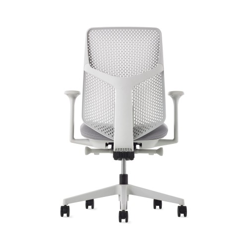 Verus - office chair, on castors, fog color-1