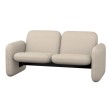Wilkes - Two Seater Modular Sofa for Living Room, Fabric - Light Beige, ZB349-5