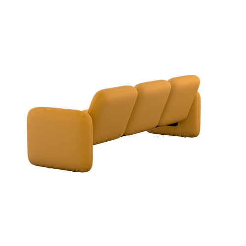 Wilkes - 3 Seater Modular Sofa Set Living Room Fabric - Yellow, ZB333-5