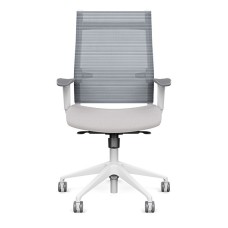 Office chair on castors Wit from SitOnit, light grey color