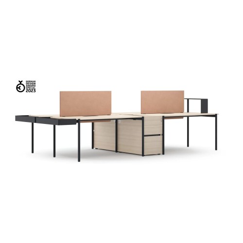 ZEDO desk- 120x153(144)*x74 cm