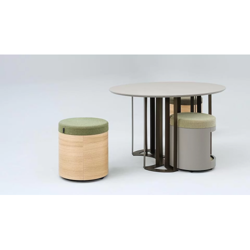 Coffee table ZooZoo by Narbutas in coffee color with dimensions 120x90x69 cm-1